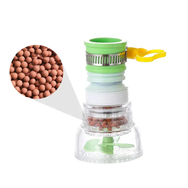 SpinClean - Filtre Rotatif Innovant pour Robinet de Cuisine