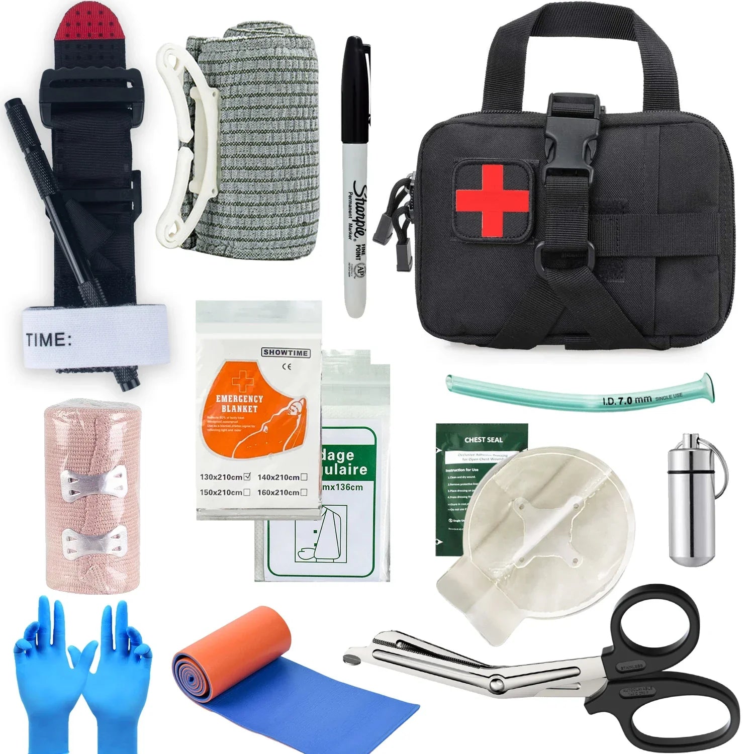 MedShield - Kit Trauma Premiers Secours Complet