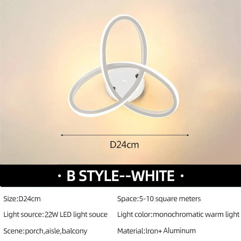 LuxeLED - Plafonnier LED Élégant pour Salon Moderne
