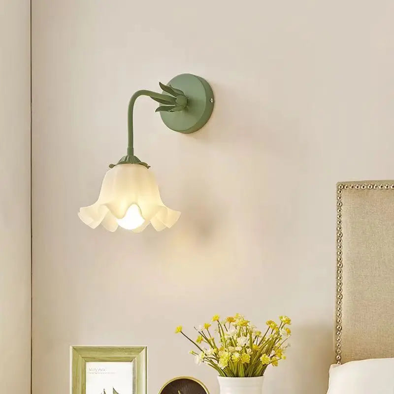 LuxePetal - Applique Murale Elegante a Motif Floral pour Chambre