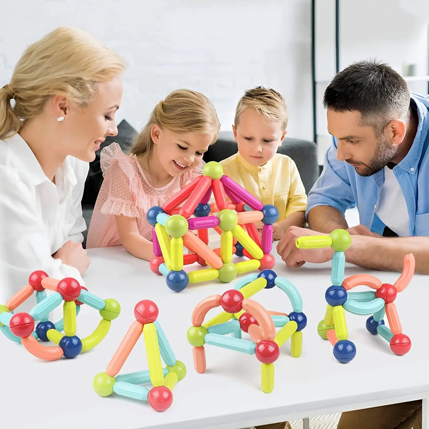 Magneo Blocks - Set de Construction Magnétique Enfants