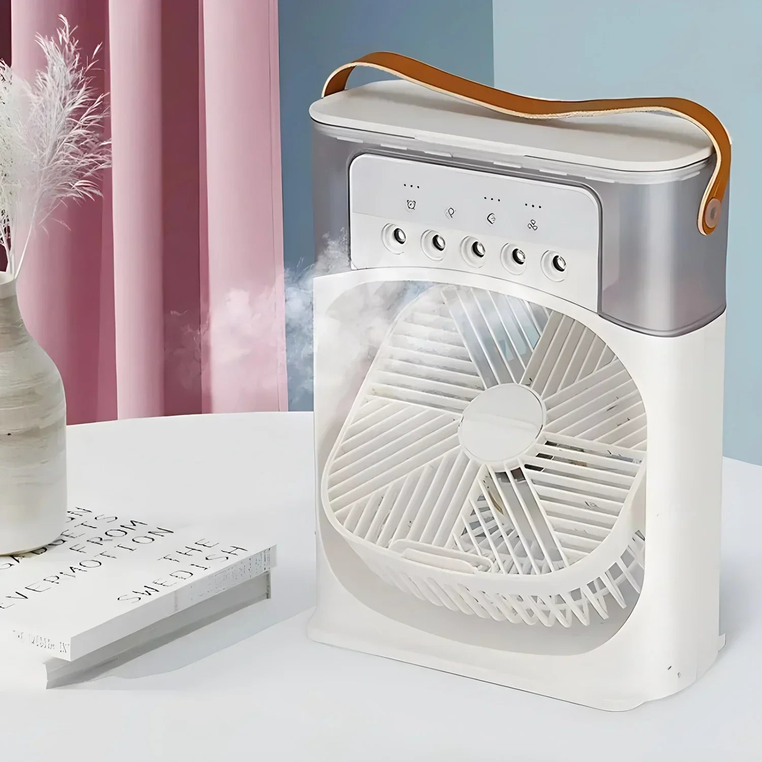 BreezeMaster - Ventilateur Rafraîchisseur d'Air 3-en-1 avec LED