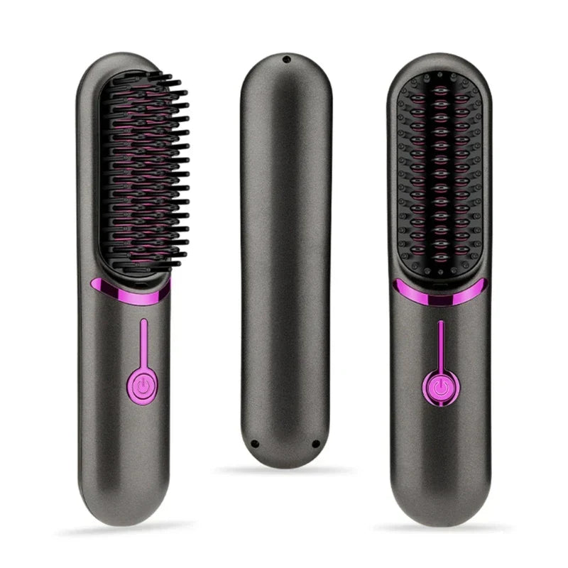 Tima Brush – Brosse Lissante Sans Fil Rechargeable