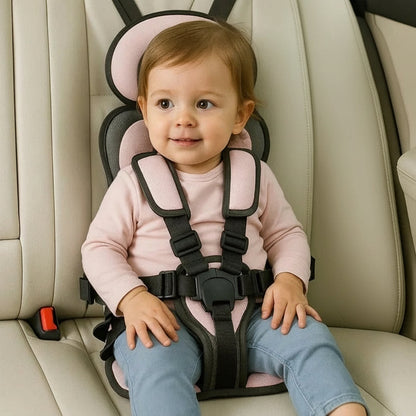 Siège Auto Bébé Pliable avec Harnais à Cinq Points | Compact et Portable pour Voyages Sécurisés 6