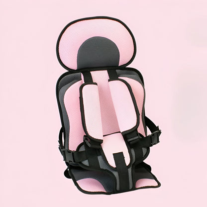 Siège Auto Bébé Pliable avec Harnais de Sécurité | Confort Optimal pour Voyage en Voiture 2