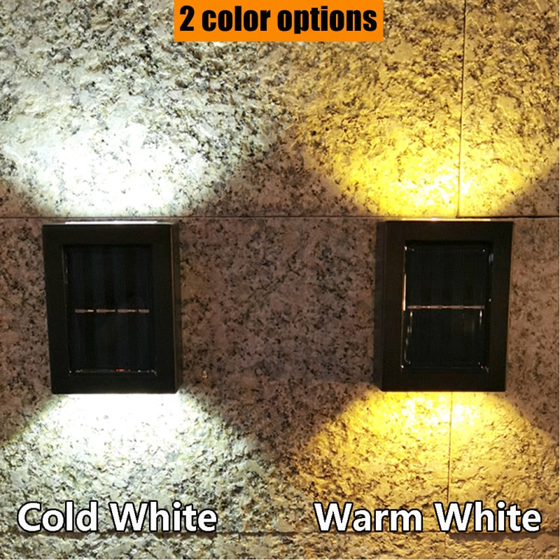 Solara | Élégante Applique Murale Solaire Ultra Lumineuse 4