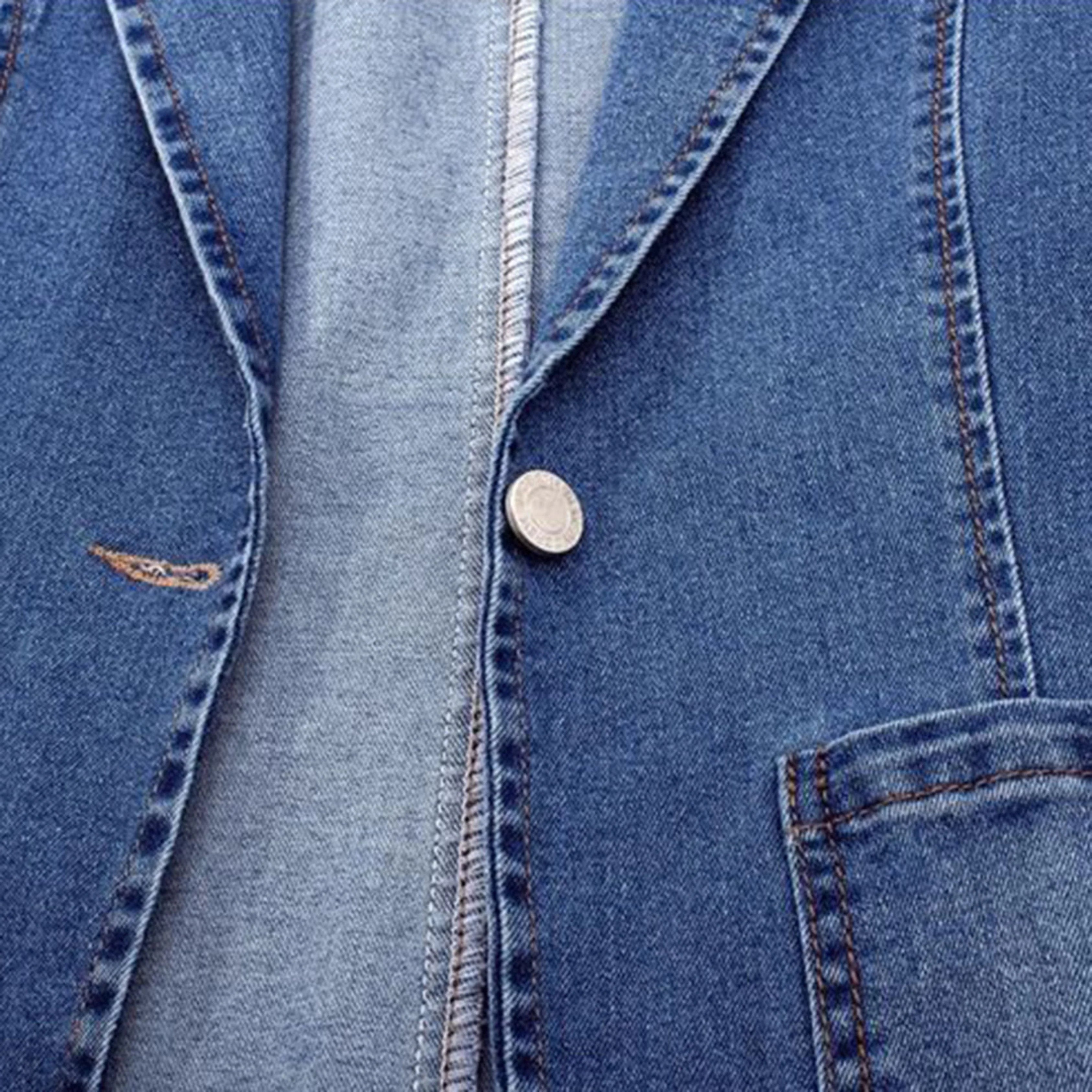 Sophie | Élégant Blazer Denim Femme Moderne 1