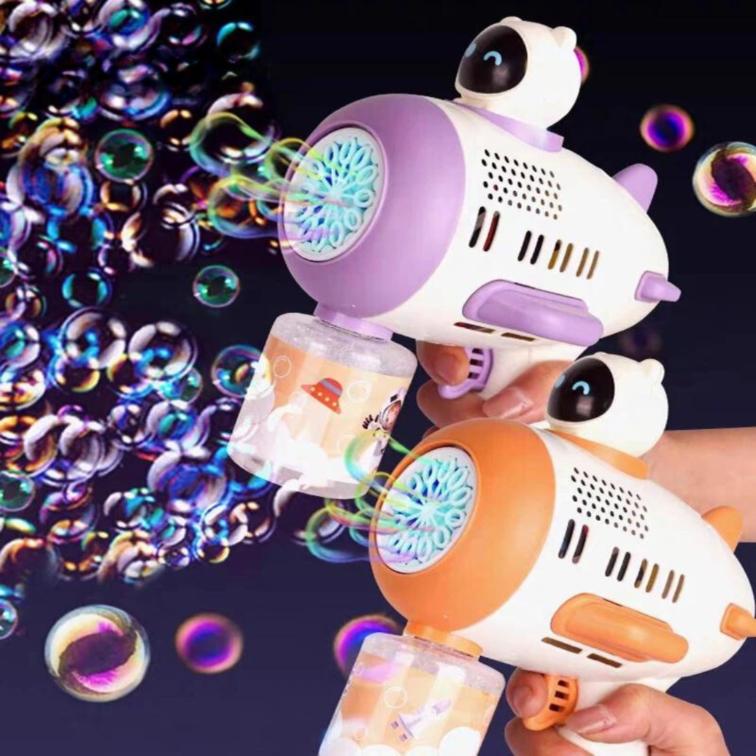 Spaceman Bubble Blaster - Pistolet à bulles innovant pour enfants