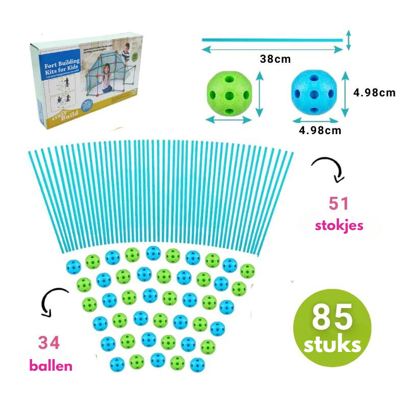 Wonderlandkit - Kit de construction créatif qui stimule l'imagination des enfants