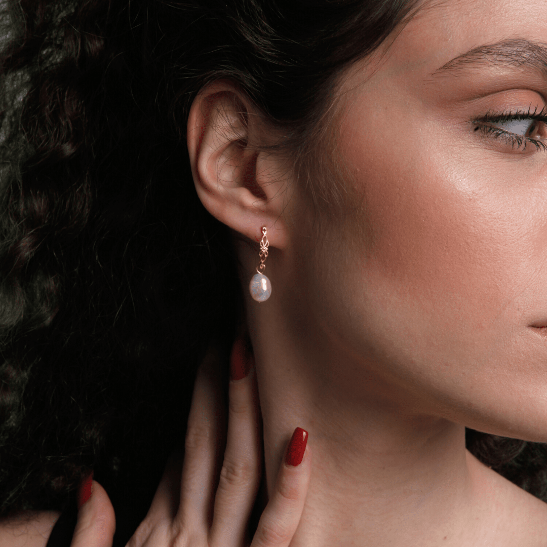 Vivienne Earrings - Boucles d'Oreilles Perles Naturelles