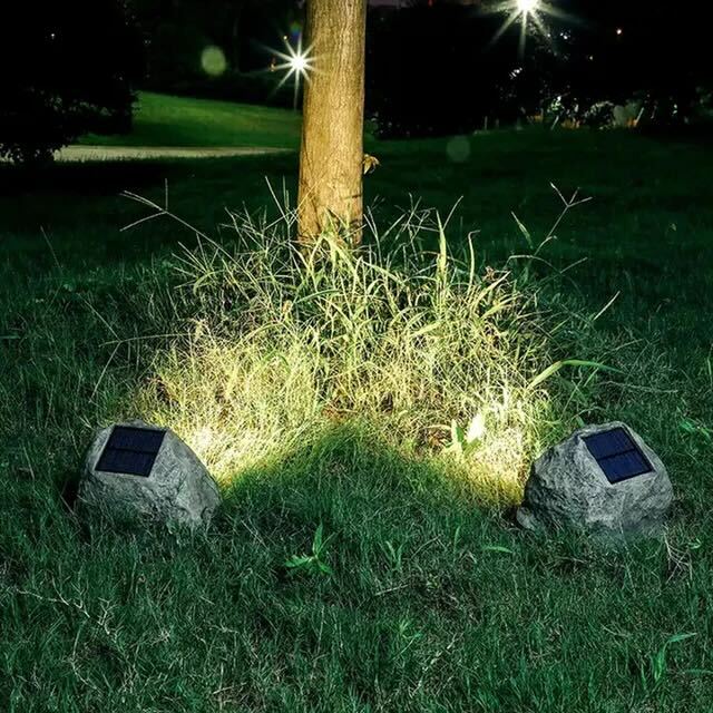 TerraStone | Énergétique Lampe Solaire Résistante pour Jardin 3