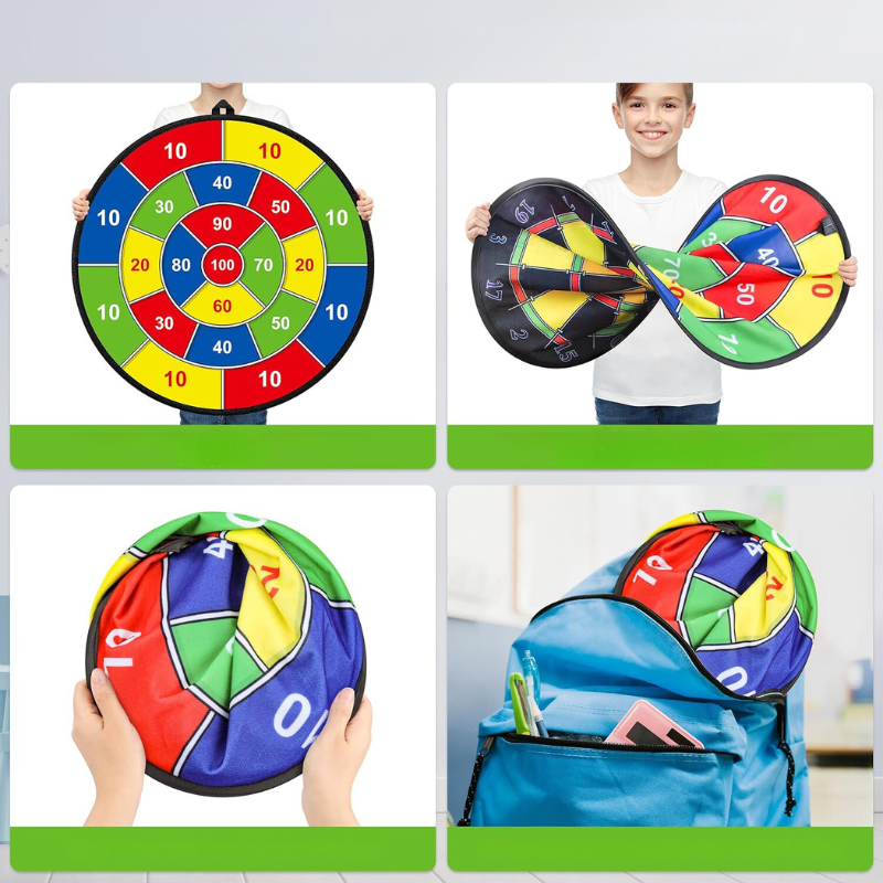 PlayTarget - Cible Fléchettes Enfants