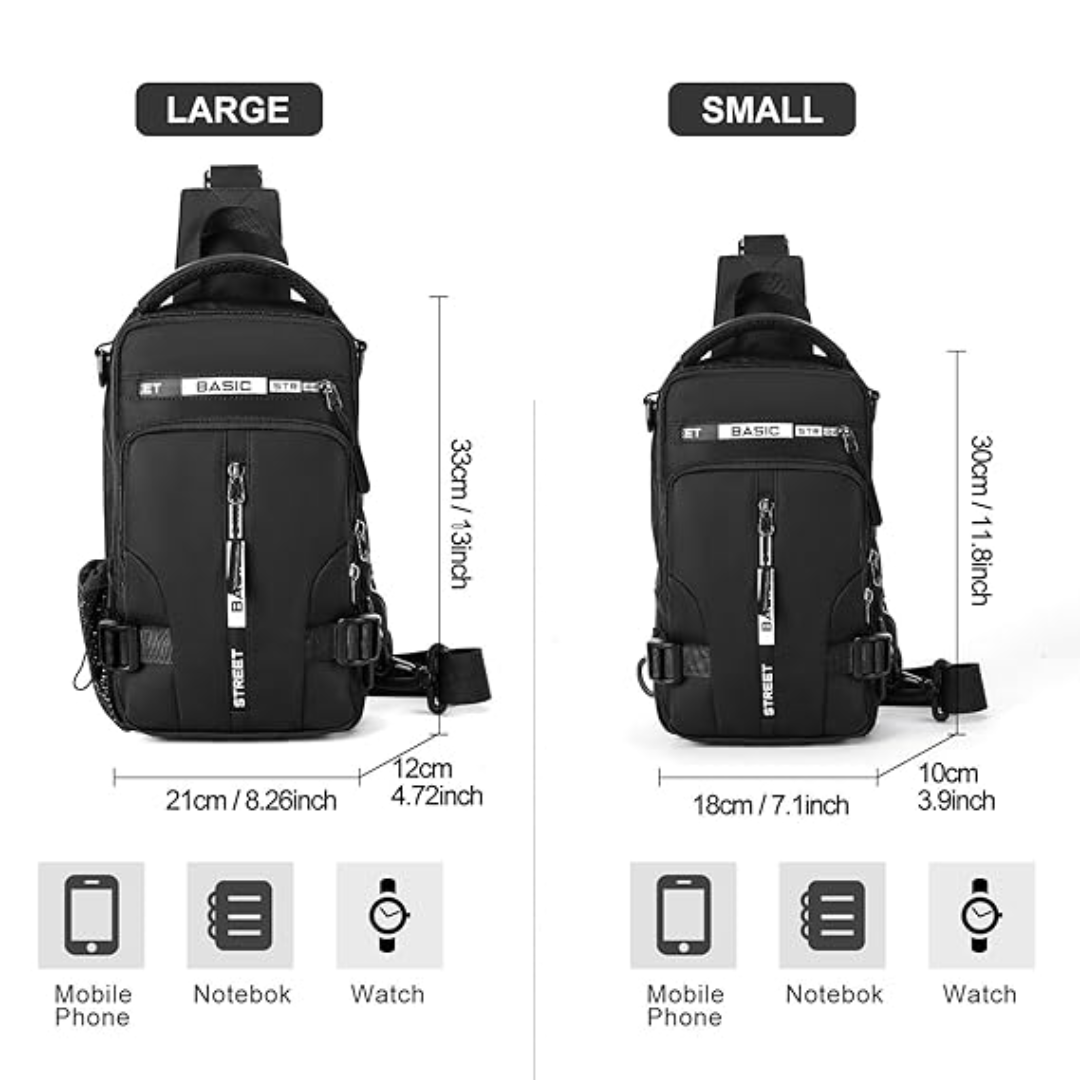 UrbanLite - Sac à Dos Bandoulière Urbain Stylé