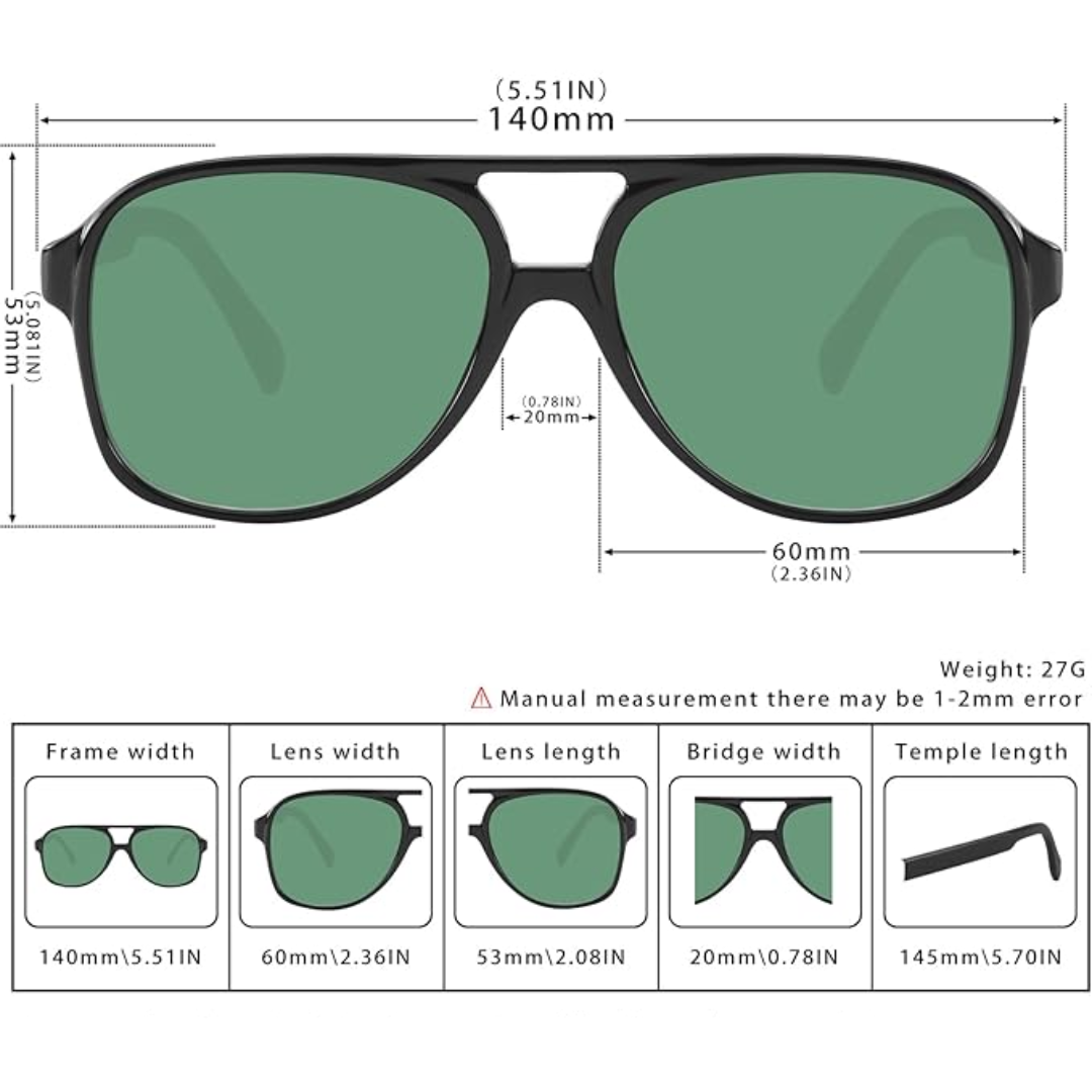 AviatorIndie - Lunettes Rétro pour Aventuriers