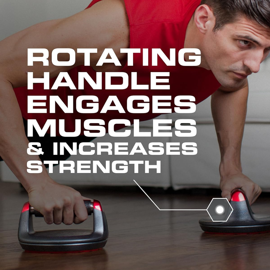 SpinFit – Barres Push-Up Pivotantes pour Musculation