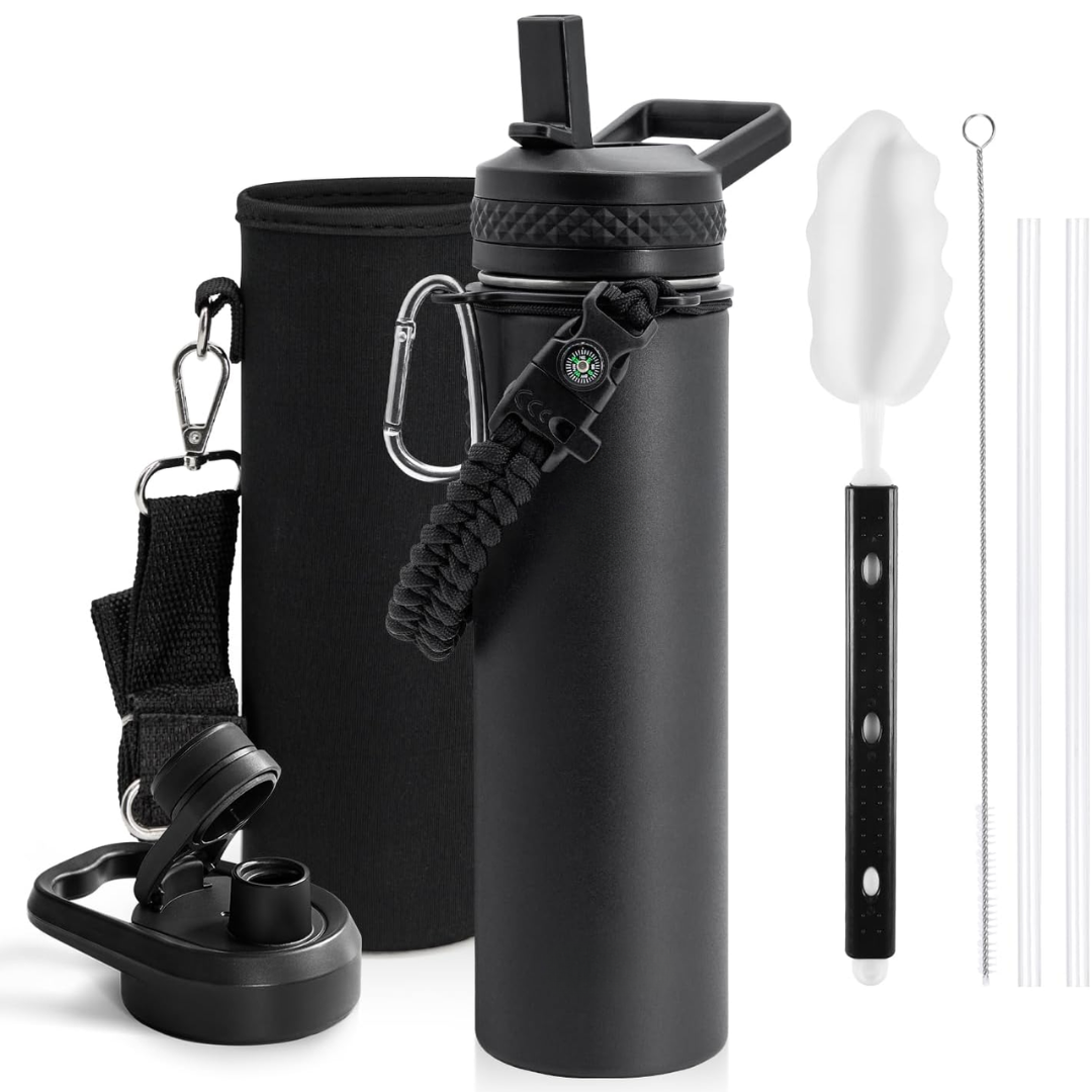 HydraPure – Gourde Durable Poignée Paracord