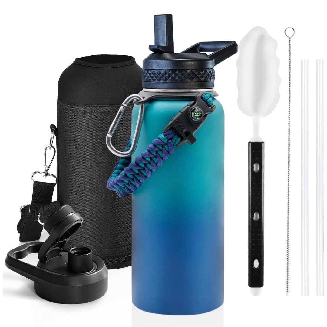 HydraPure – Gourde Durable Poignée Paracord
