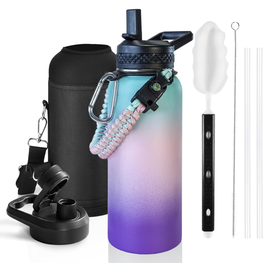 HydraPure – Gourde Durable Poignée Paracord