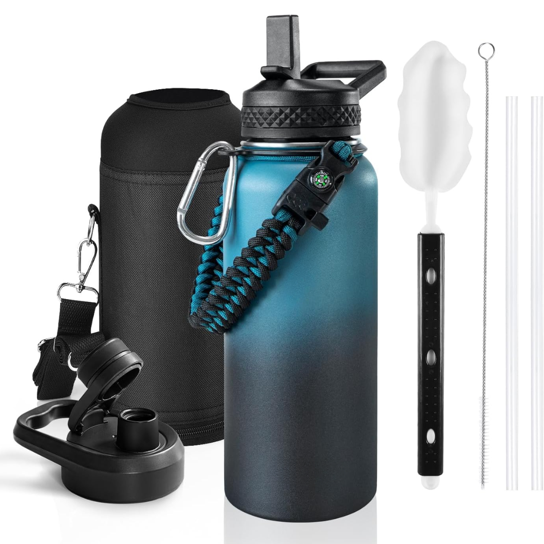 HydraPure – Gourde Durable Poignée Paracord