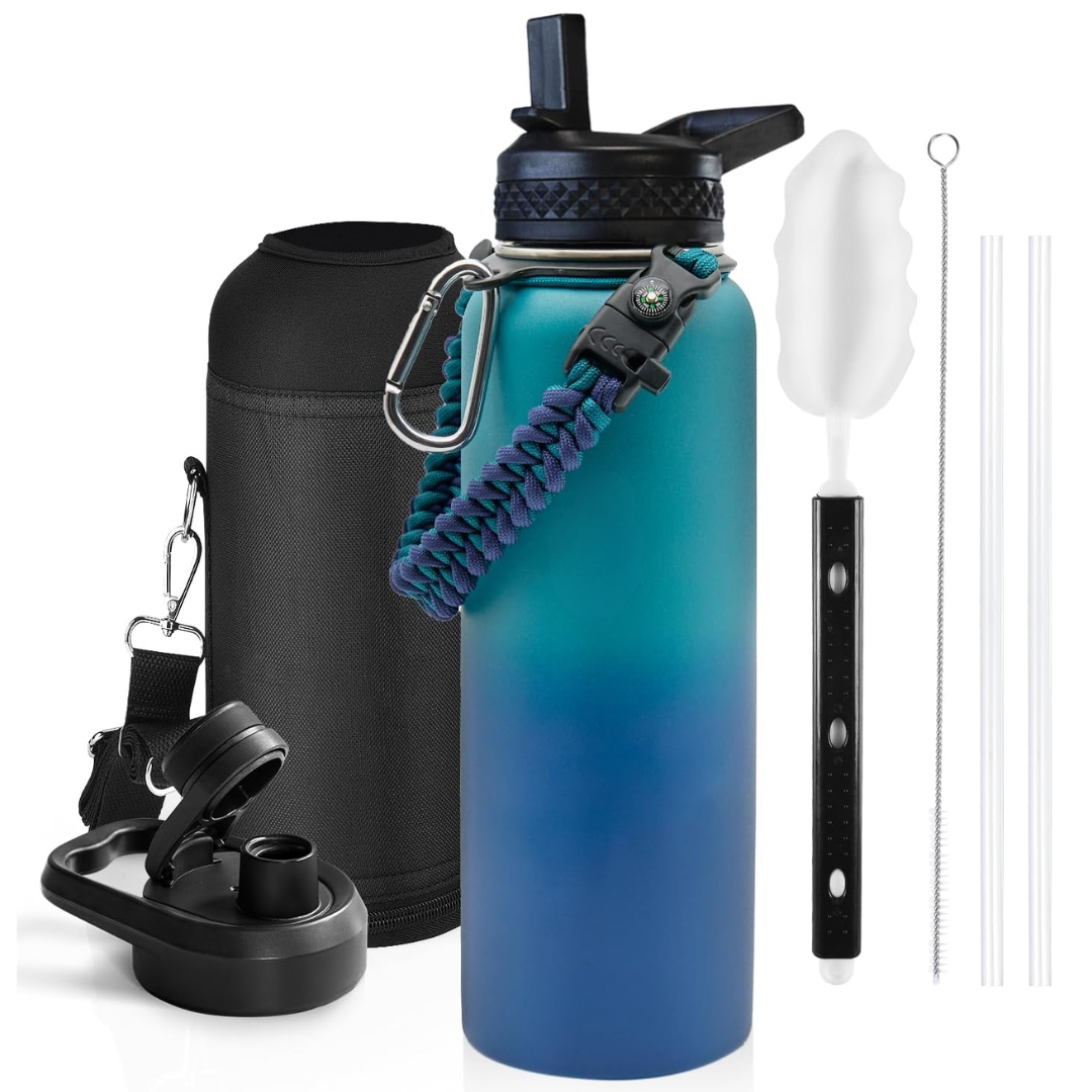 HydraPure – Gourde Durable Poignée Paracord