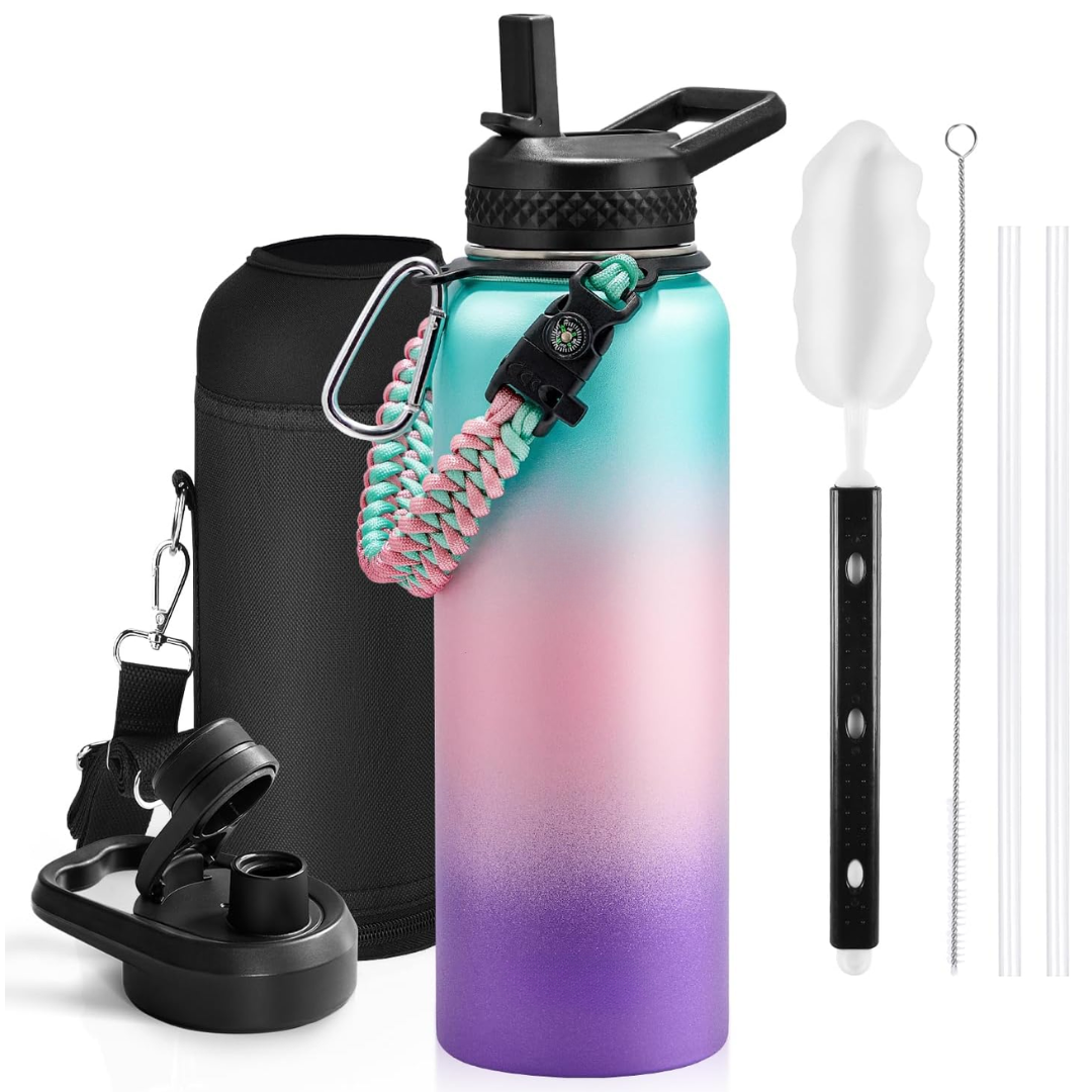 HydraPure – Gourde Durable Poignée Paracord