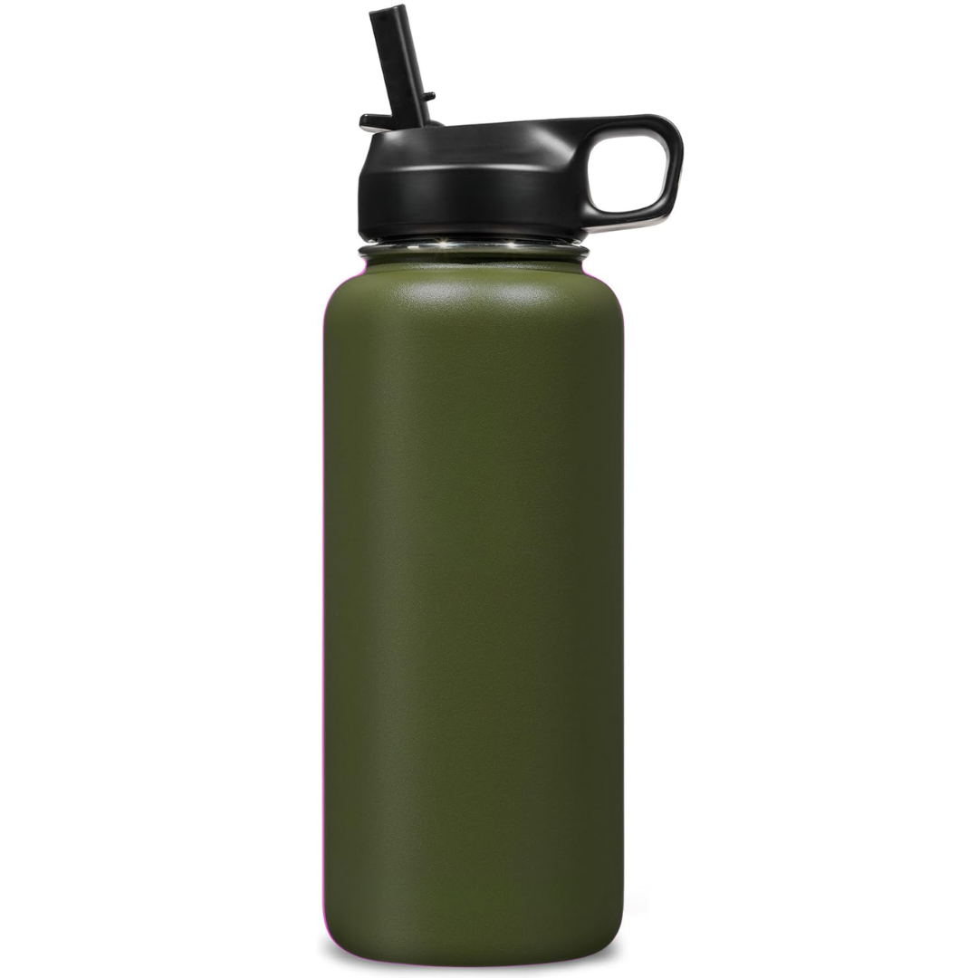 HydroElite – Gourde Inox avec Paille pour Boissons