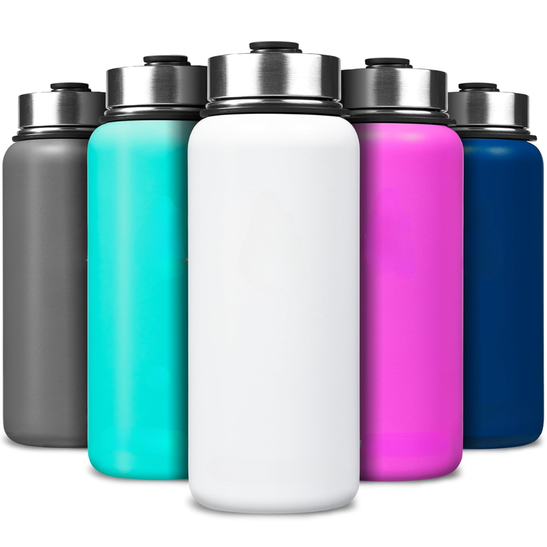 HydroElite – Gourde Inox avec Paille pour Boissons