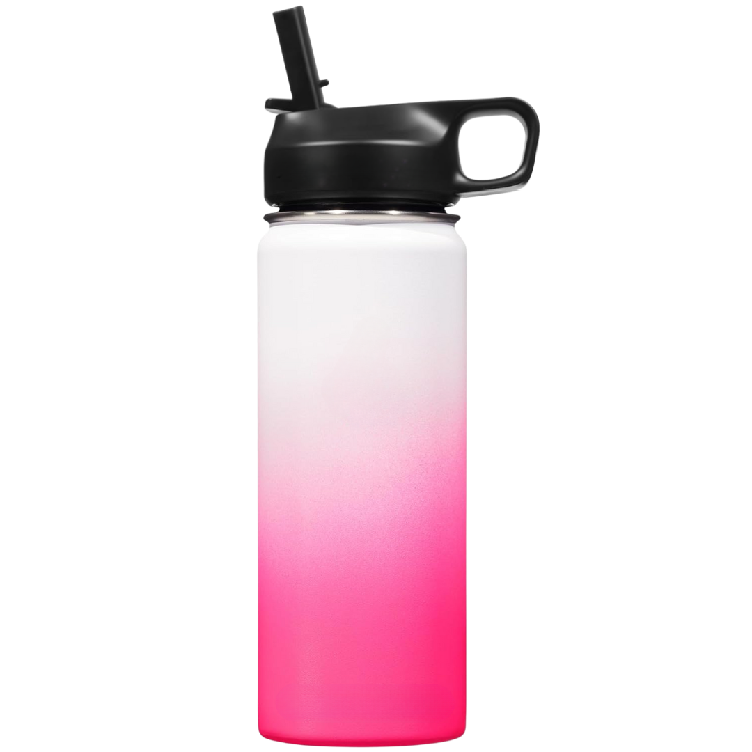 HydroElite – Gourde Inox avec Paille pour Boissons