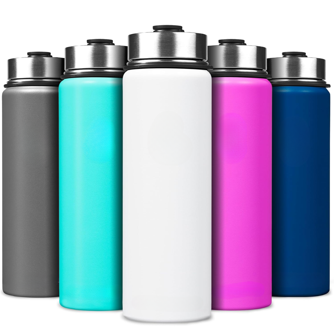 HydroElite – Gourde Inox avec Paille pour Boissons