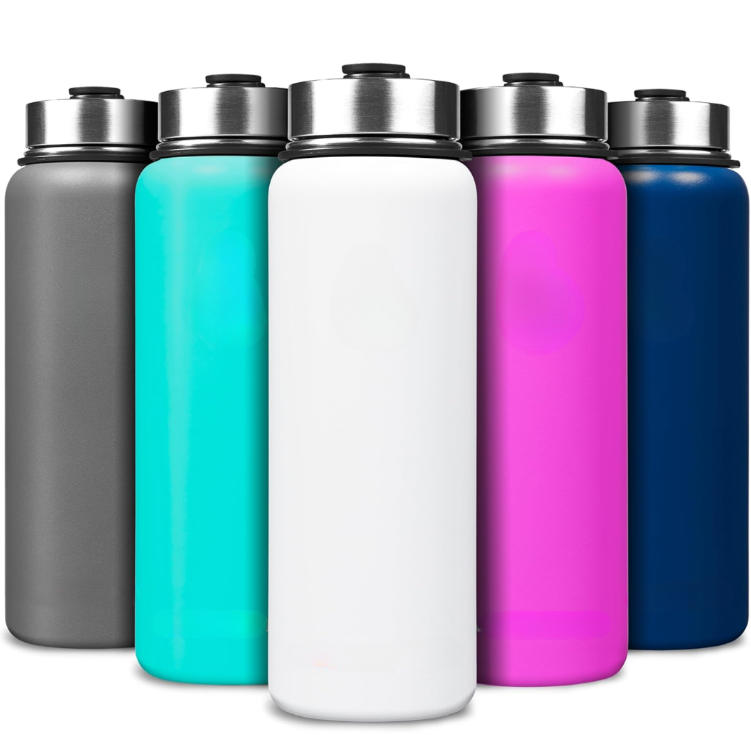 HydroElite – Gourde Inox avec Paille pour Boissons