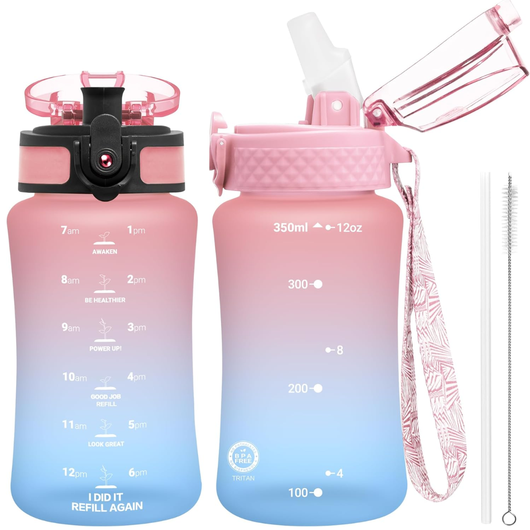 EcoFlow - Gourde Tritan Réutilisable avec Paille