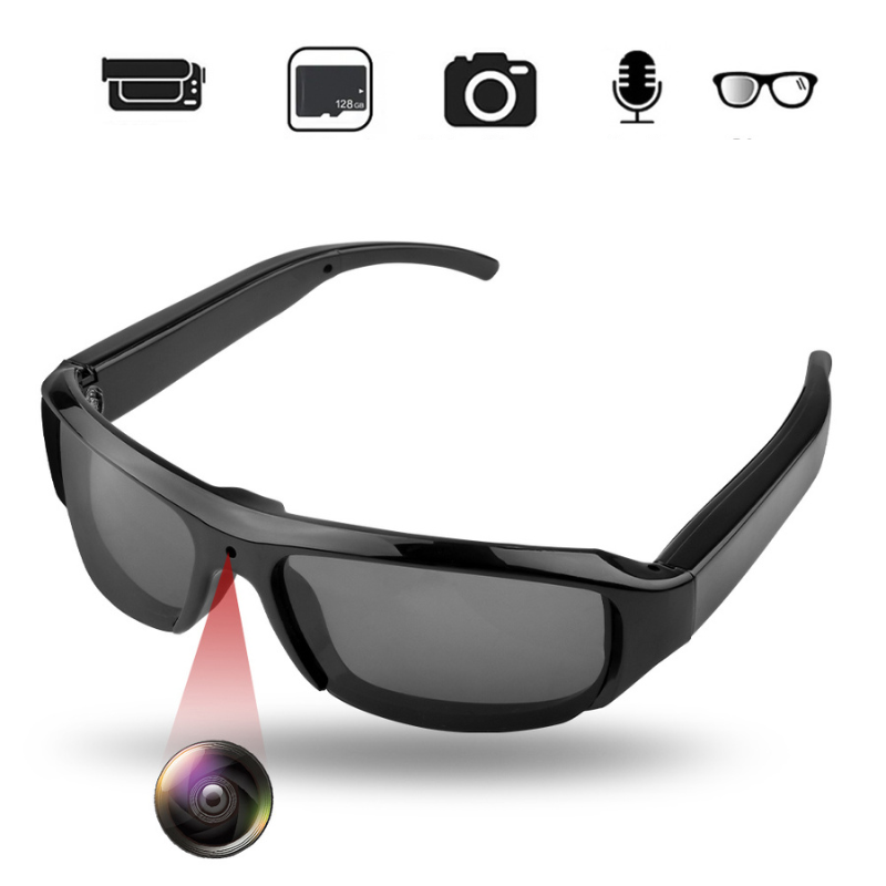 AdventureVision - Lunettes de soleil à caméra sport 1080P