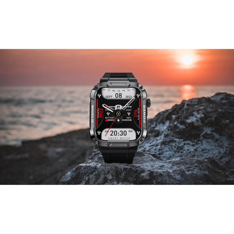 ForceGuard Watch - Smartwatch Qualité Militaire IP68