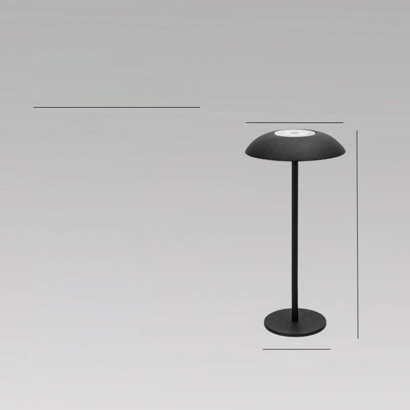 TouchGlow - Lampe de Table Sans Fil Élégante avec Commande Tactile