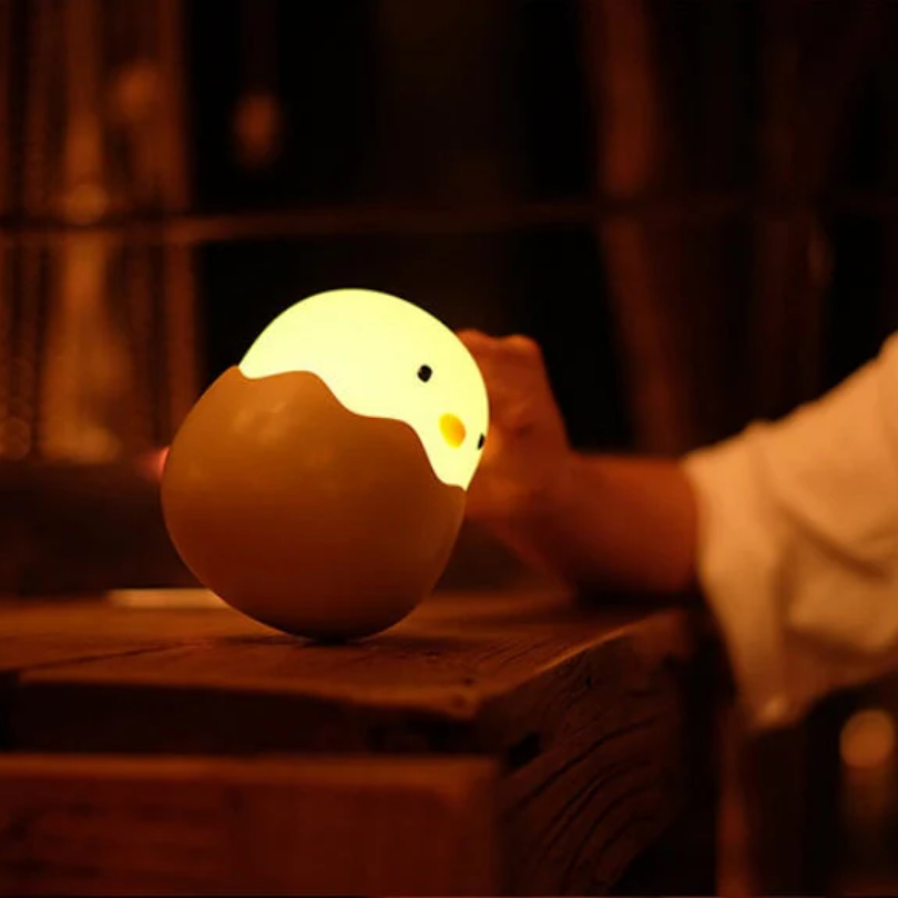 CozyChick Nightlight – Adorable Lampe Enfant Chambre