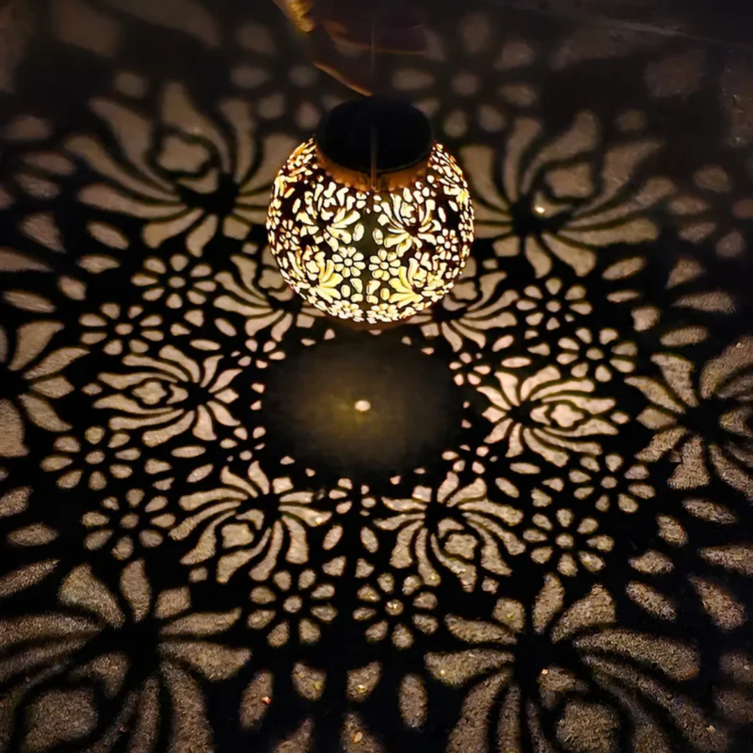 RadiantGlow - Lampe de jardin LED waterproof solaire