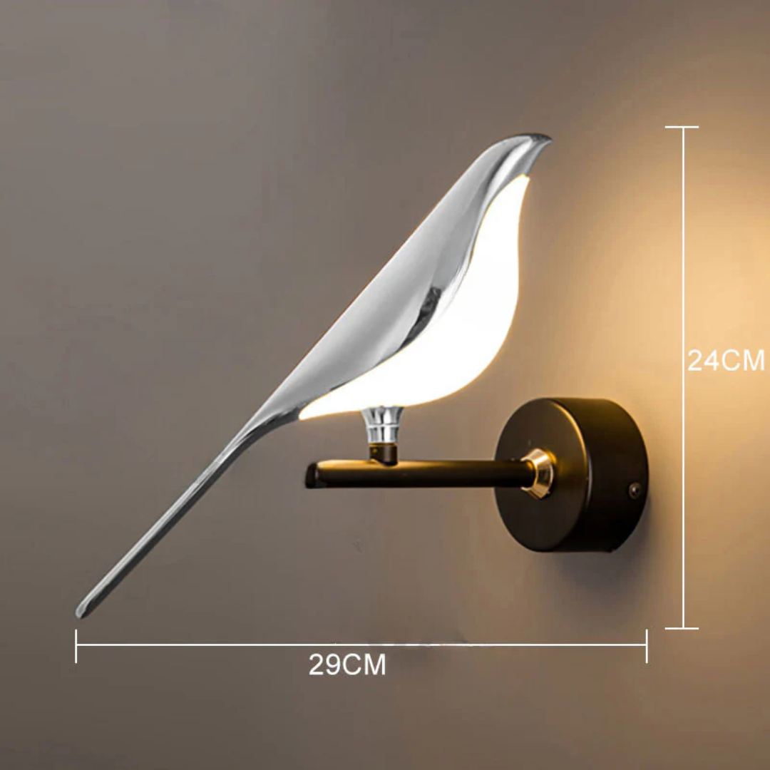 LuminaBird - Applique Murale LED Rotative Moderne
