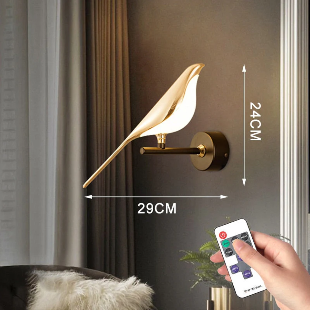 LuminaBird - Applique Murale LED Rotative Moderne