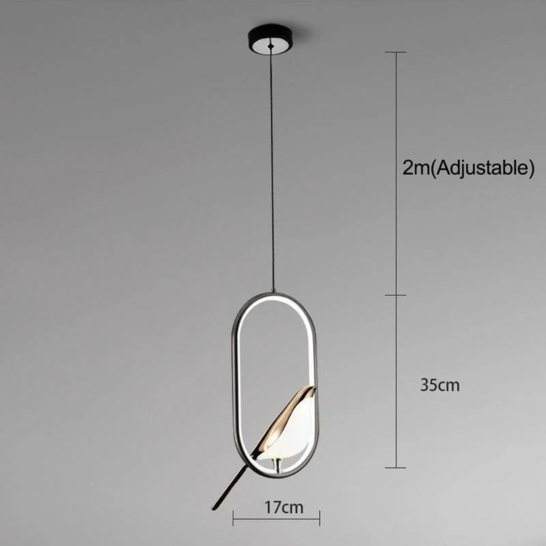 LuminaBird - Applique Murale LED Rotative Moderne