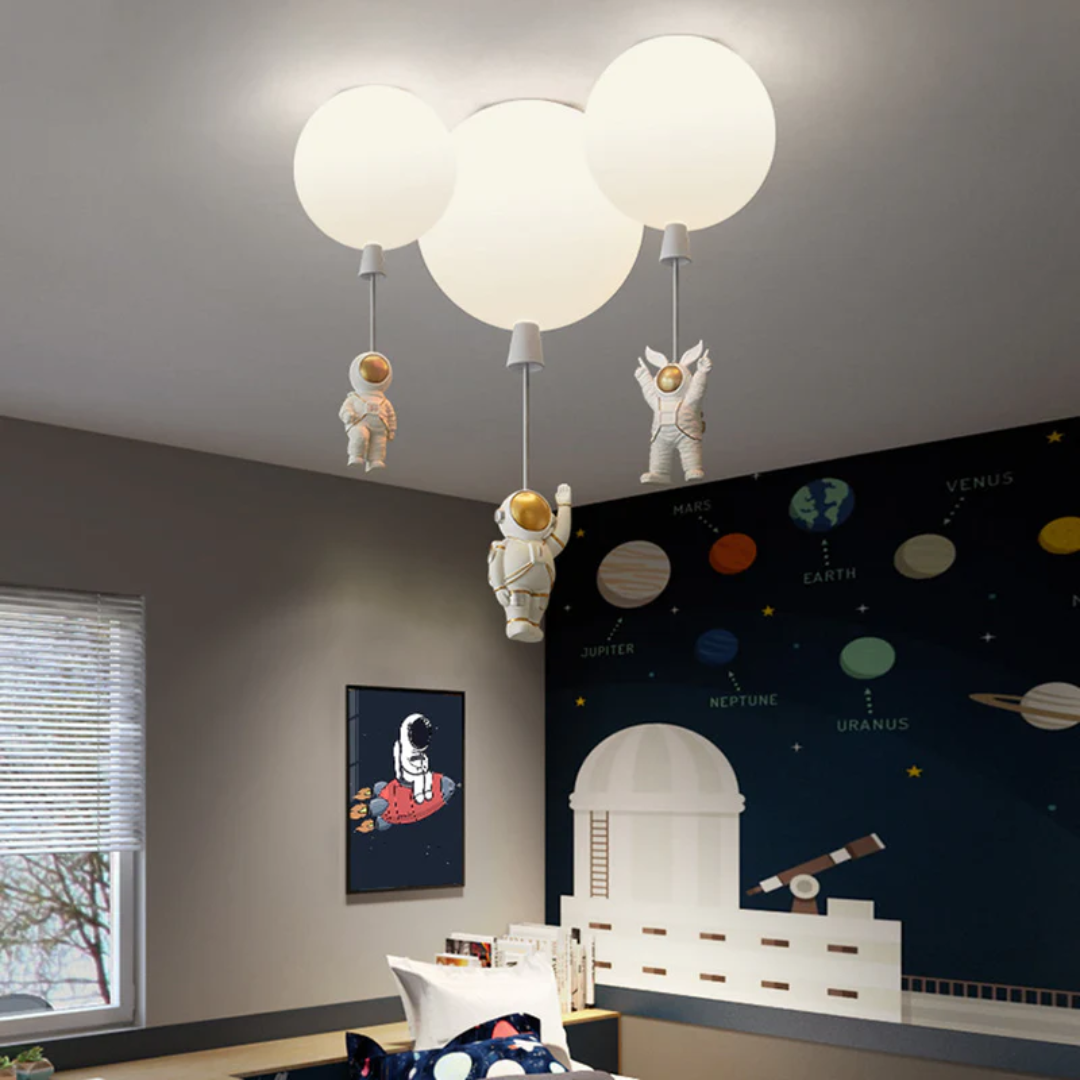 CosmoGlow - Plafonnier LED Ludique Chambre Enfants