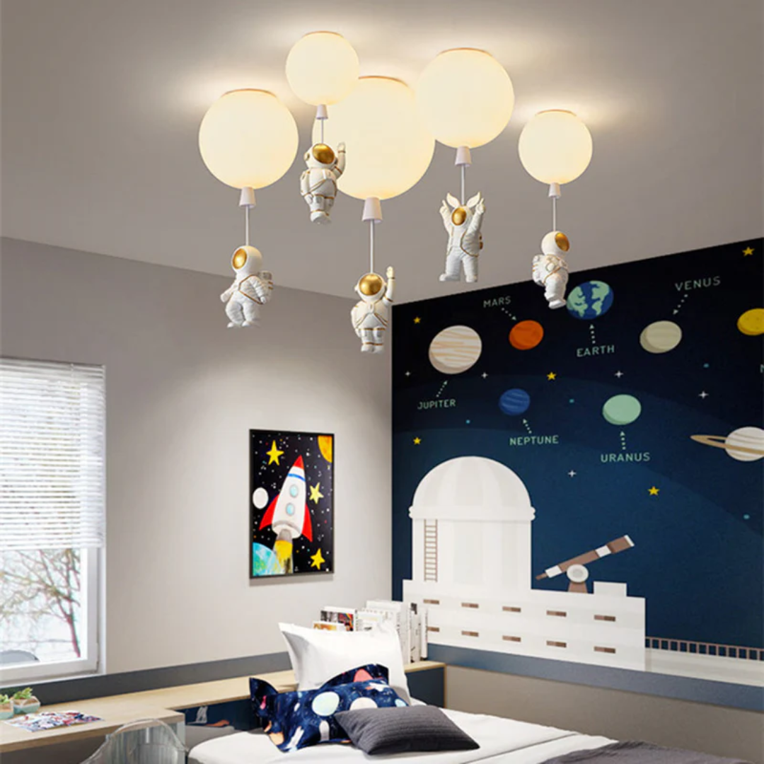 CosmoGlow - Plafonnier LED Ludique Chambre Enfants
