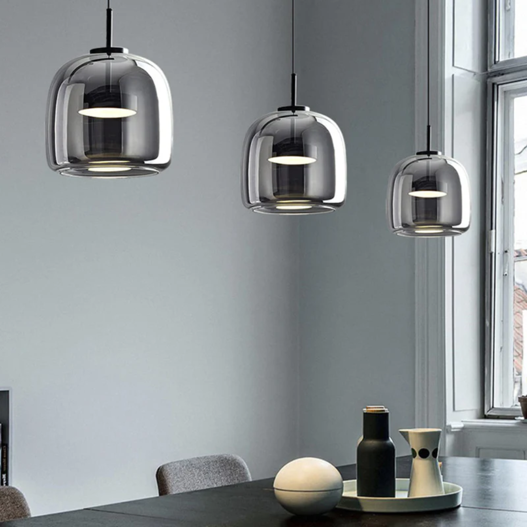 VintageGlow - Suspension LED rétro pour intérieurs stylés