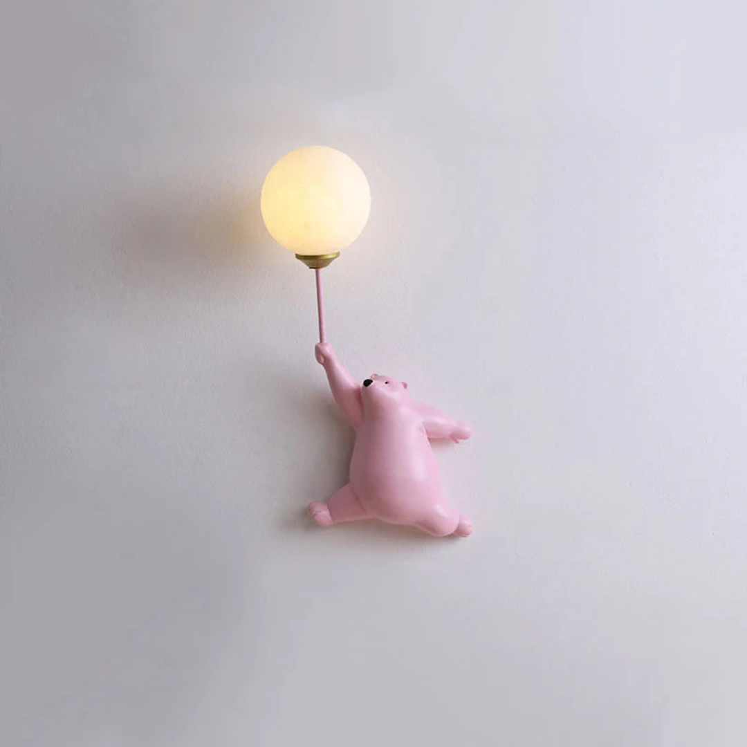 TeddyGlow - Applique Murale LED Stylée pour Mur