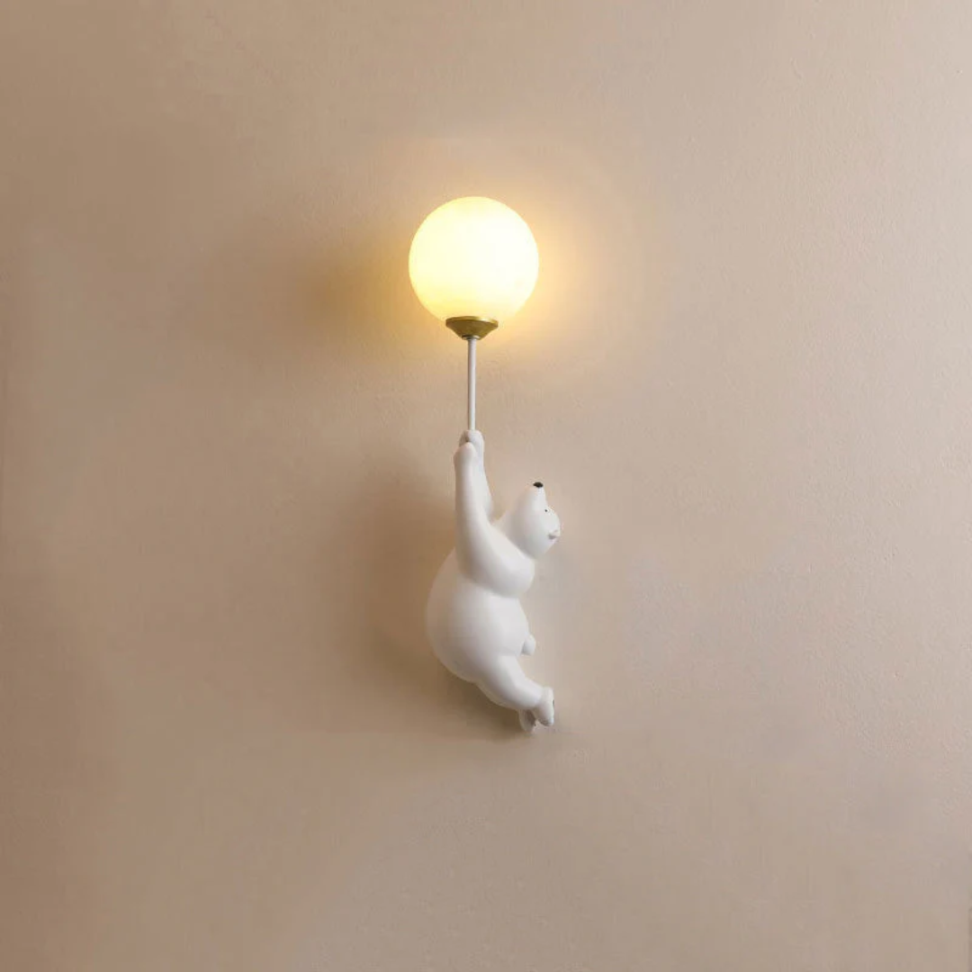 TeddyGlow - Applique Murale LED Stylée pour Mur