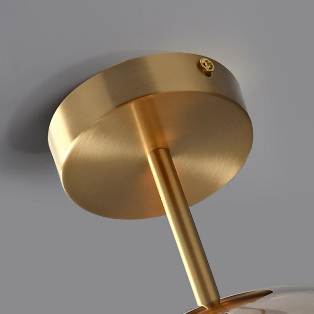 AureliaGlow - Plafonnier LED rond au design moderne