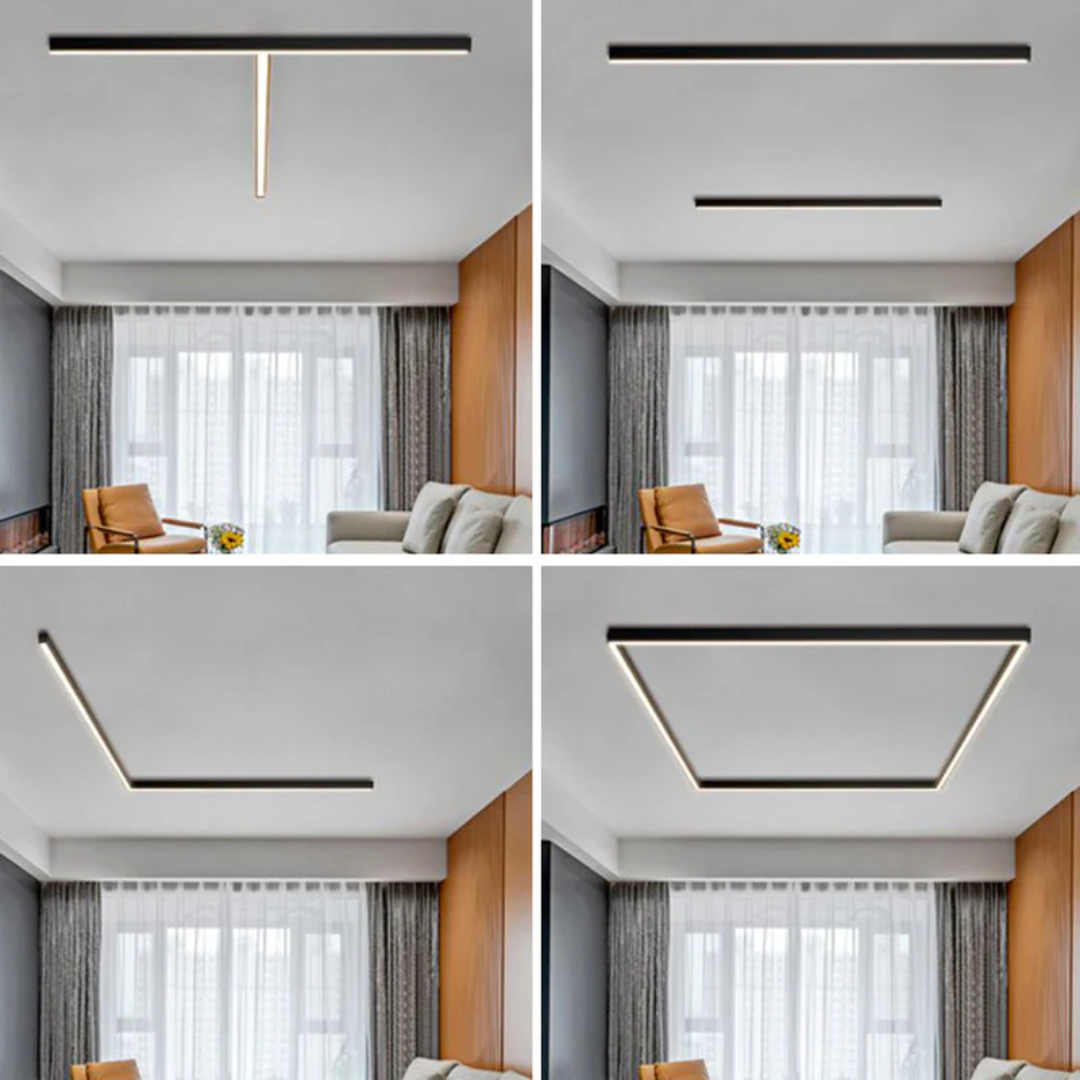 StratumGlow - Plafonnier LED linéaire moderne