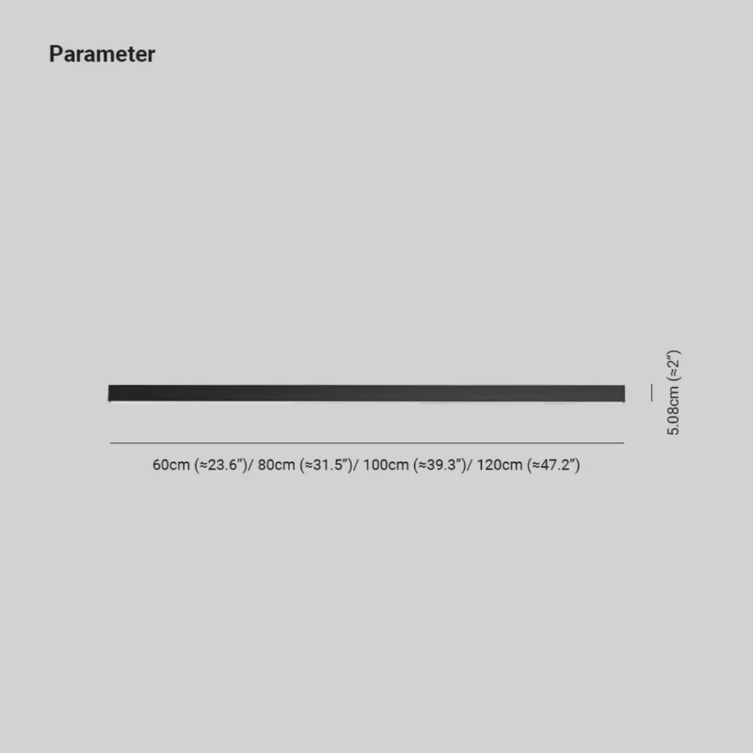 StratumGlow - Plafonnier LED linéaire moderne