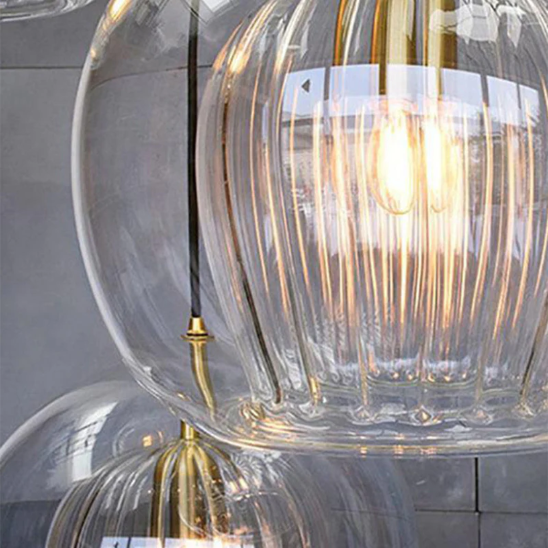 AuroraSphere - Élégante Suspension Sphérique LED