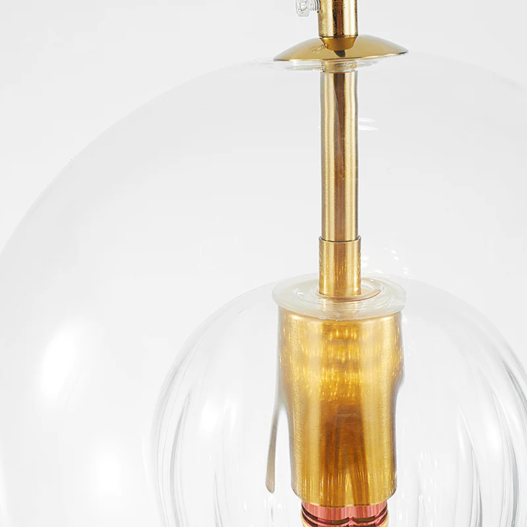 AuroraSphere - Élégante Suspension Sphérique LED