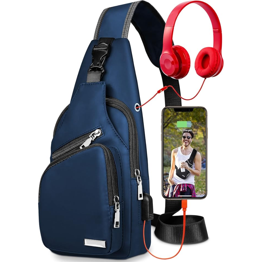 WaveSling - Sac Bandoulière Imperméable Stylé